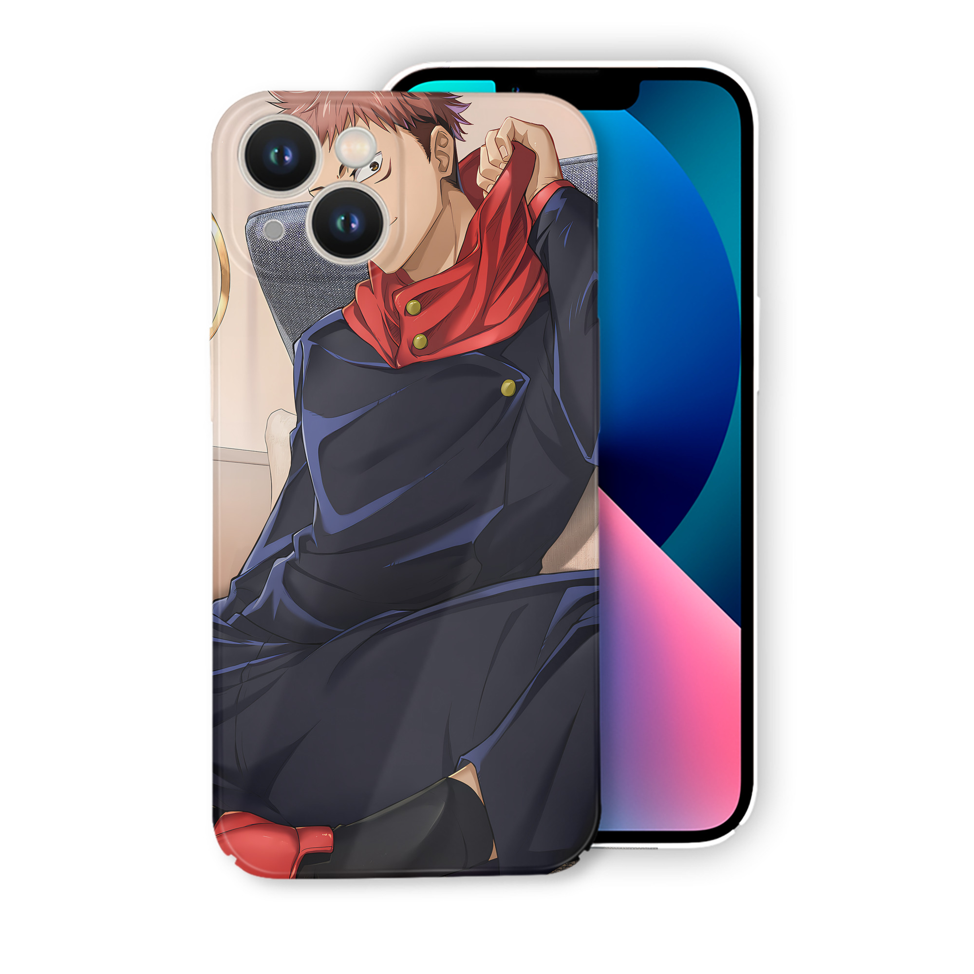 （画像用） 呪術廻戦 Jujutsu Kaisen 【iPhone 14シリーズ対応】ハードケース